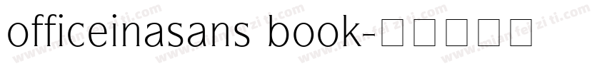 officeinasans book字体转换
